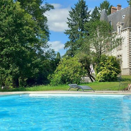 مبيت وإفطار Saint-Léonard-de-Noblat Chateau Maleplane المظهر الخارجي الصورة