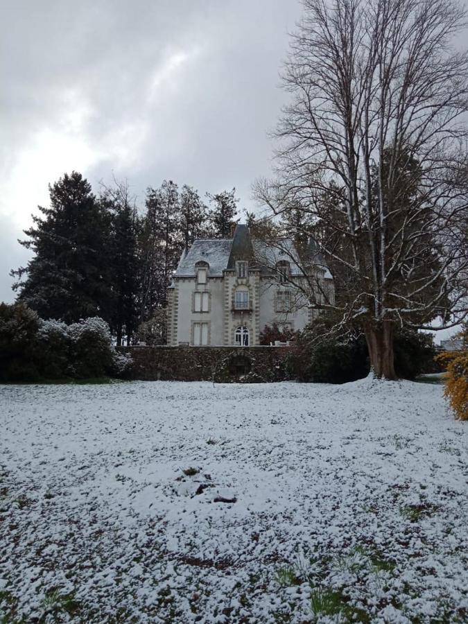 مبيت وإفطار Saint-Léonard-de-Noblat Chateau Maleplane المظهر الخارجي الصورة